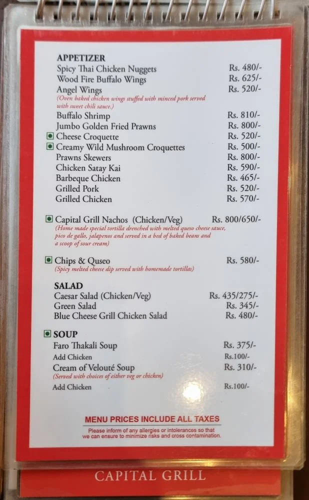 Jimbu thakali baneshwor menu