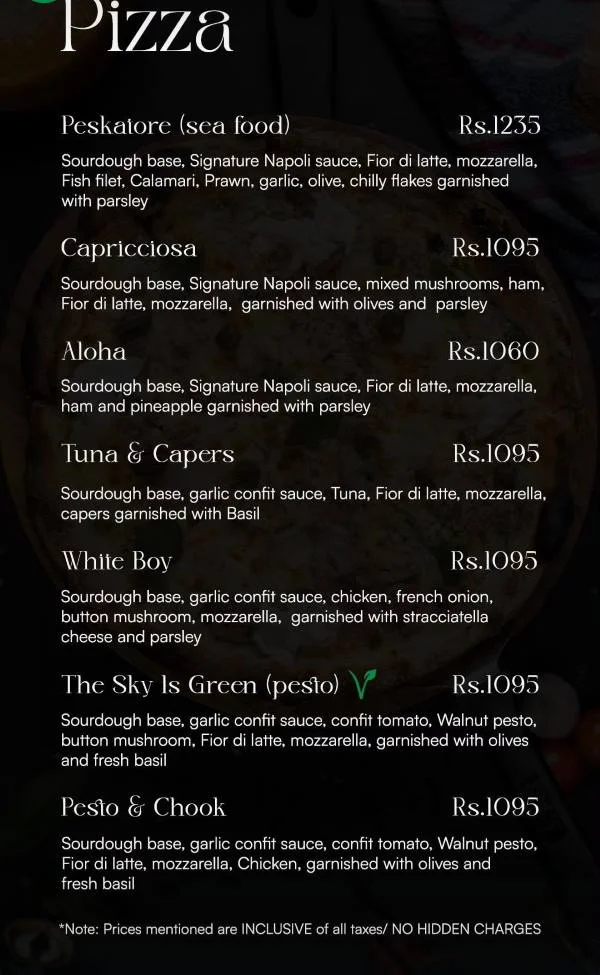 Menu of sicily by ts