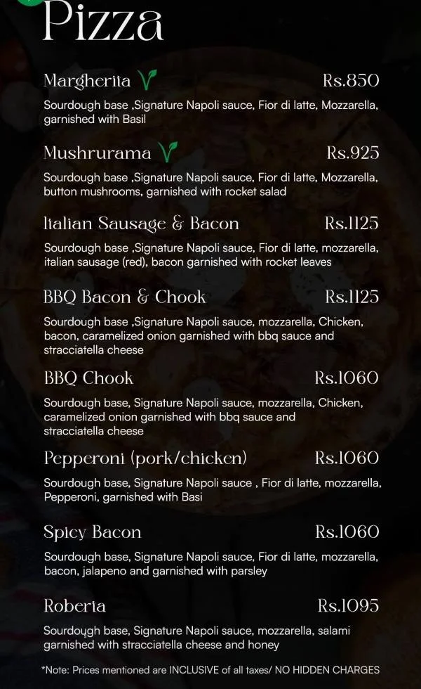 Sicily by Ts menu