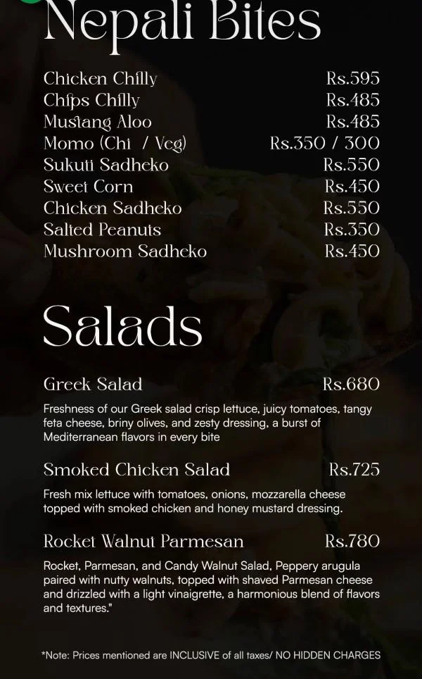 Sicily by ts pizza menu