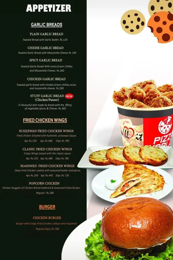 pizza world radhe radhe menu