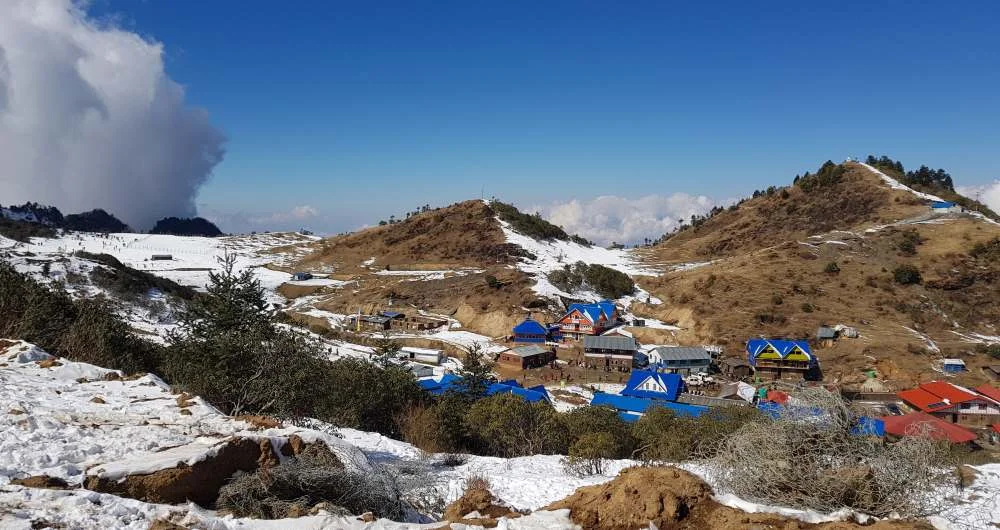 Kalinchowk best place to visit in Nepal in winter