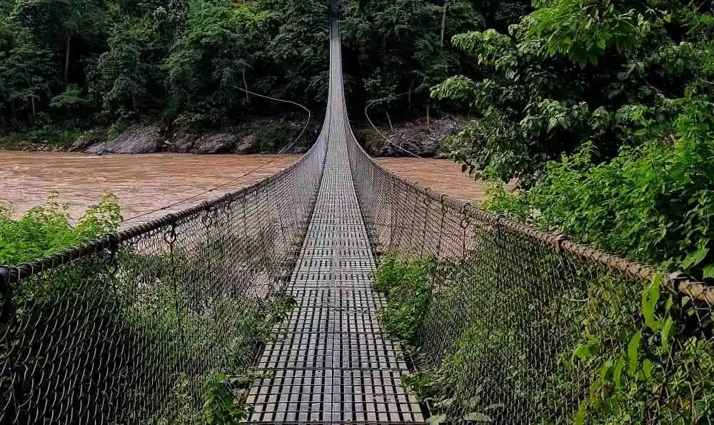 Kurintar suspenion bridge